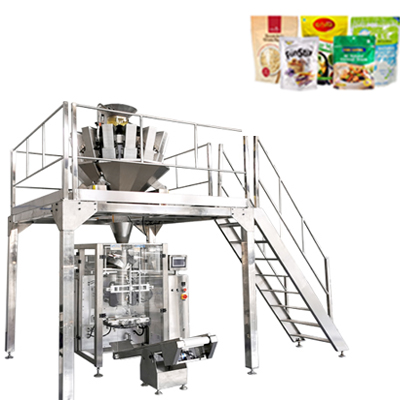 Automatic rotary premade pouch packing machine